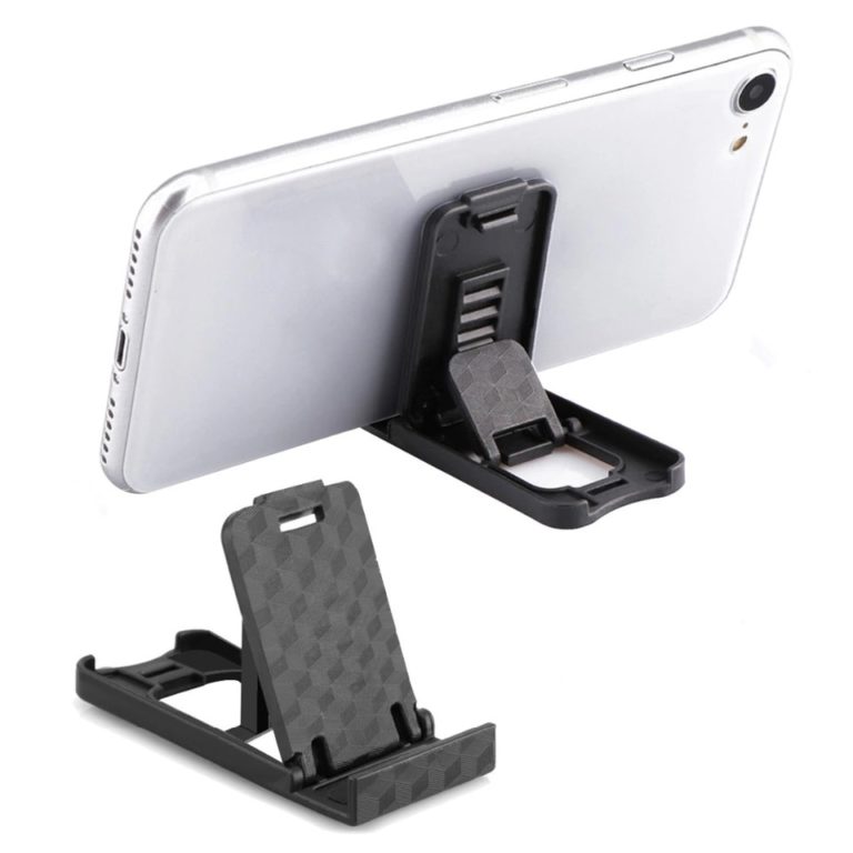 Portable Mini Mobile Phone Holder Foldable Desk Stand Holder 4 Degrees Adjustable Universal for iPhone Andorid Phone
