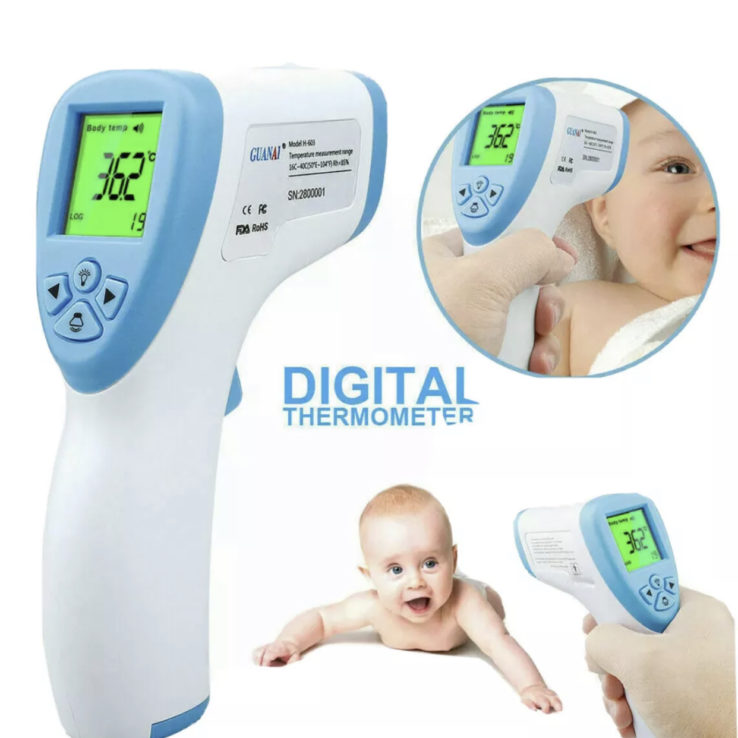 Thermometer Digital Non Contact Infrared Forehead Temperature Meter